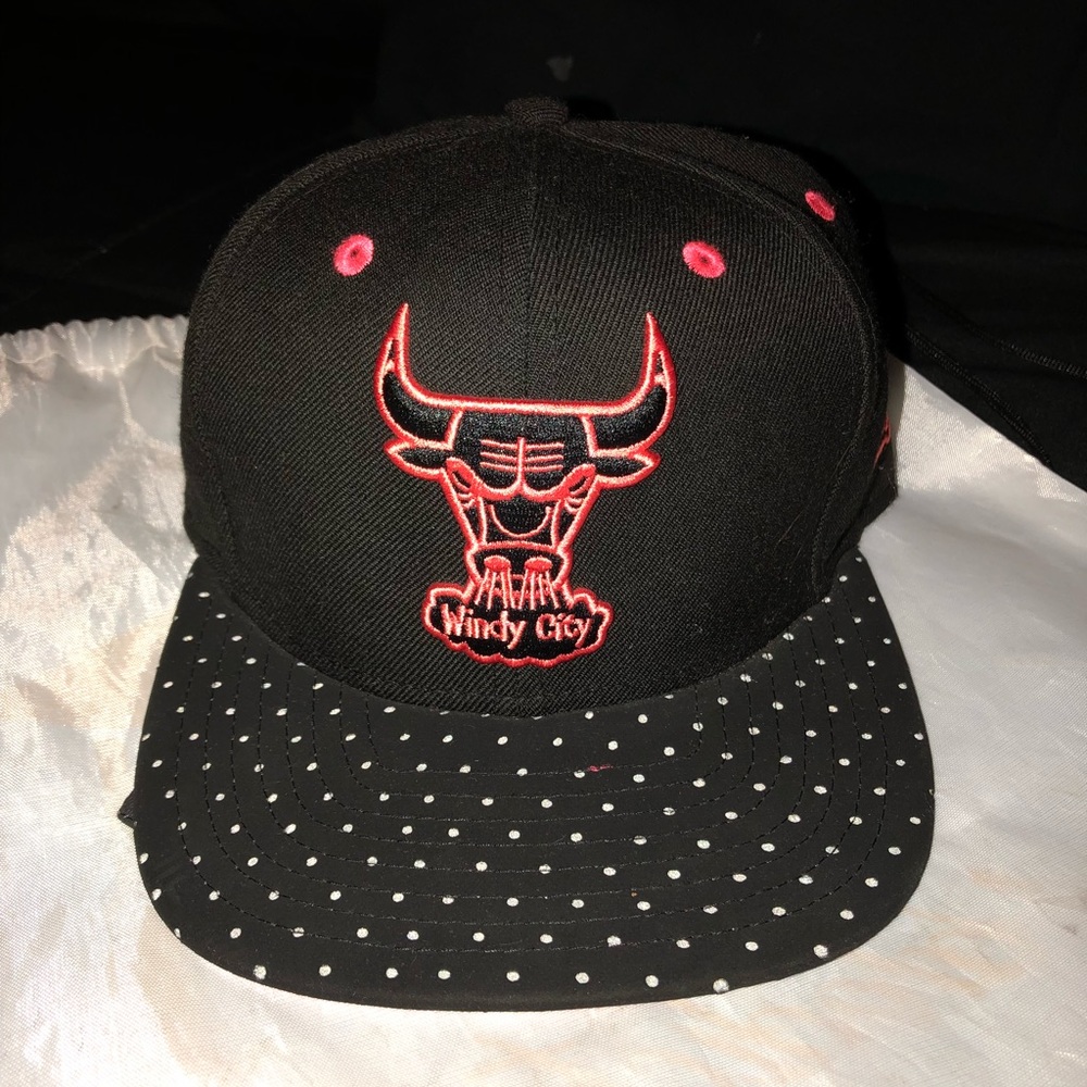Chicago Bulls New Era StrapBack Infrared And Black